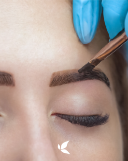 Sombreado de cejas en henna + depilación